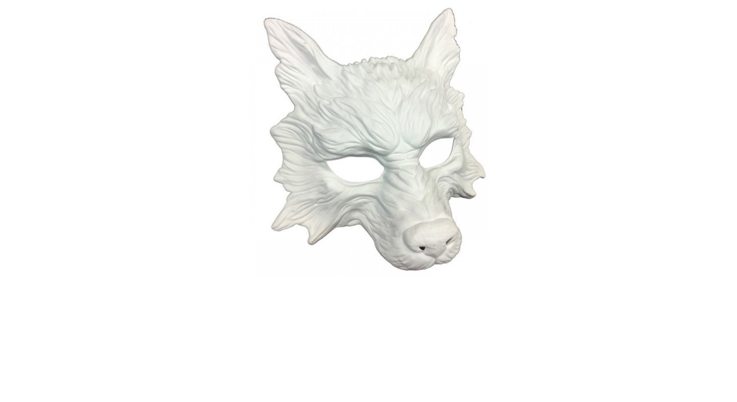 White Wolf Mask