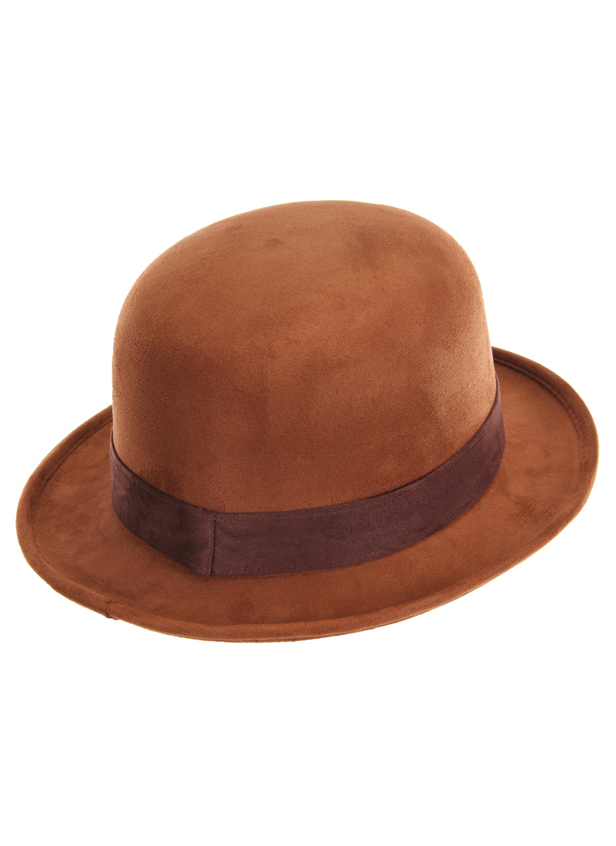 Bowler Brown Velvet