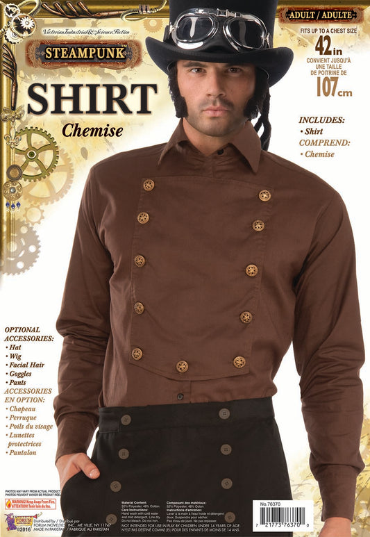 Brown Steampunk Shirt