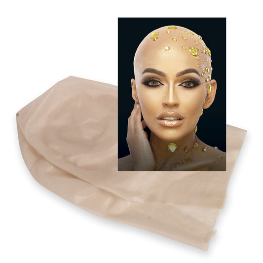 Latex Bald Cap Flesh