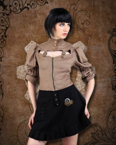 Steampunk Short Skirt