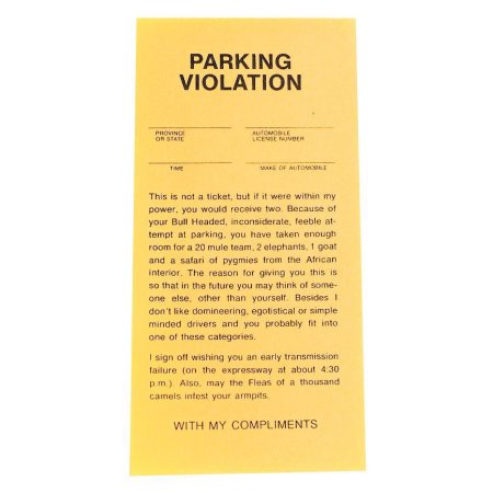 Parking Ticket