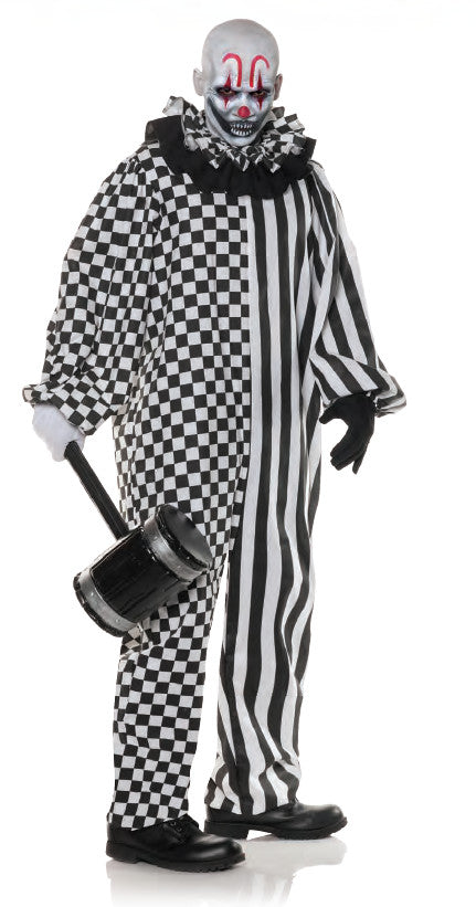 Chaos Black and White Clown Costume