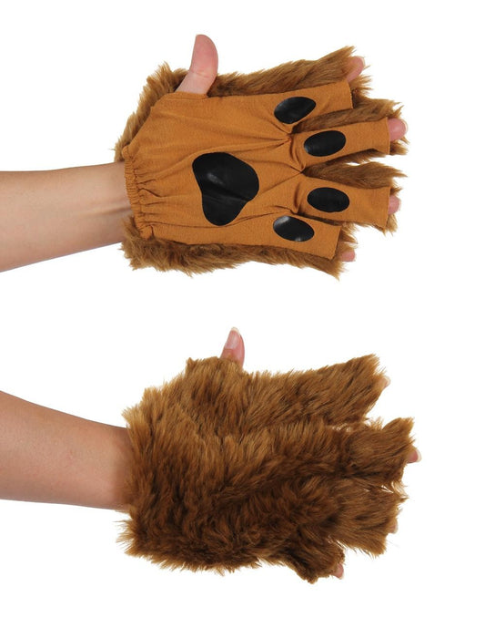 Brown Fingerless Paws