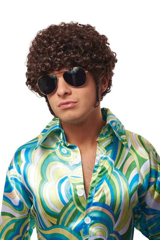 That 70's Guy Brown Wig