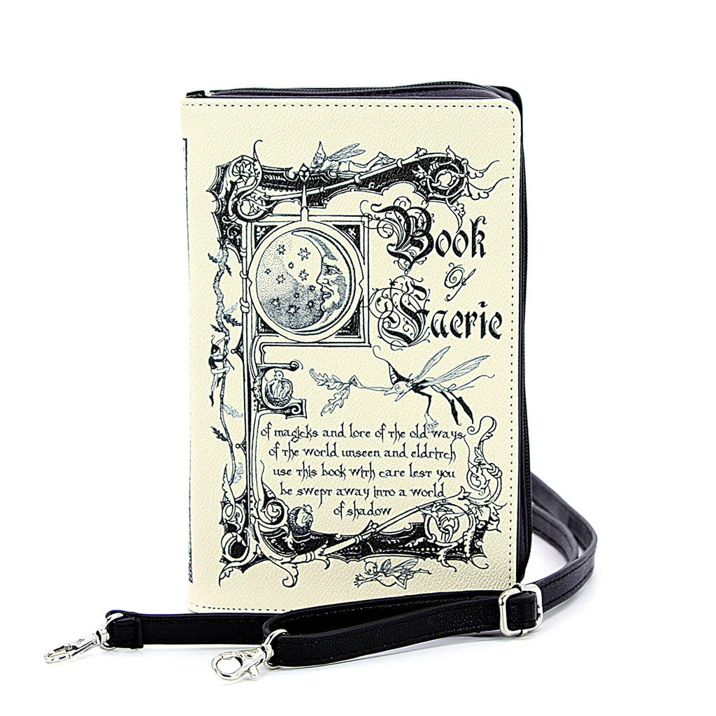 Book Of Fairies Clutch Bag