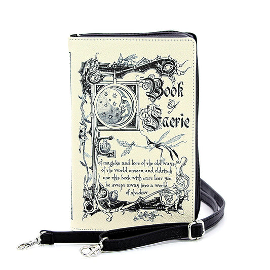 Book Of Fairies Clutch Bag