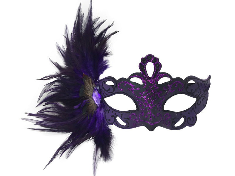 Venetian Feathered Mask