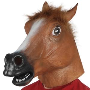 Brown Horse Mask