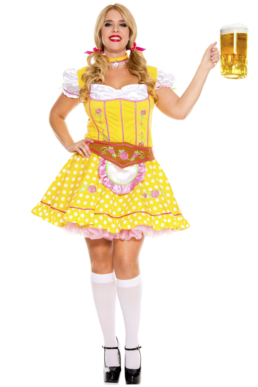 Bright Yellow Dirndl