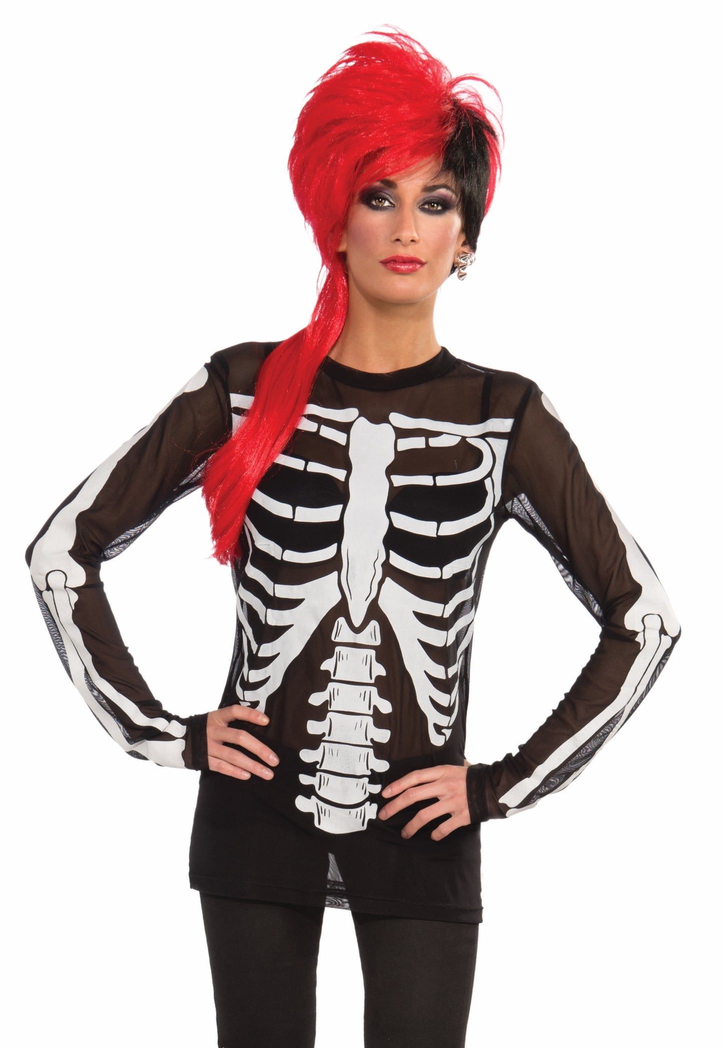 Mesh Skeleton Shirt