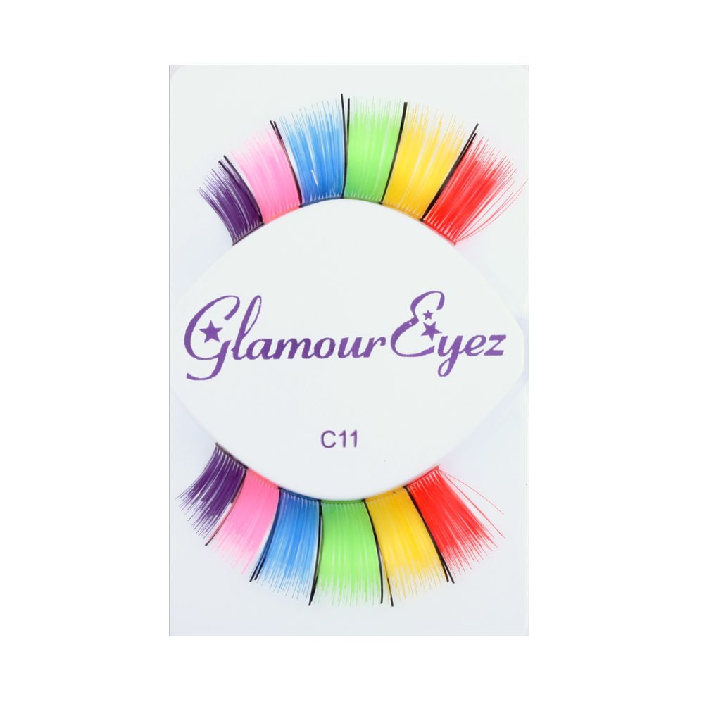 #C11MU  Rainbow Eyelashes