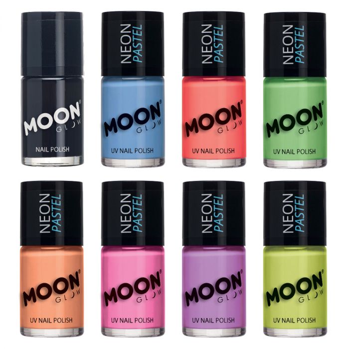 Neon UV Pastel Nail Polish