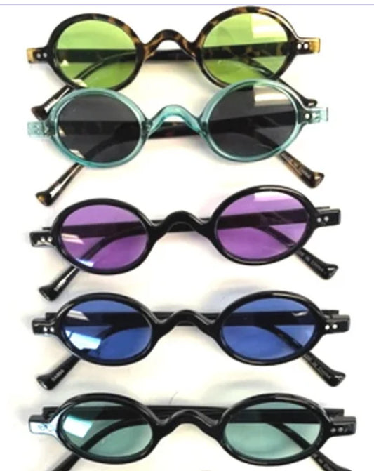 Small Oval Frame Sunglasses