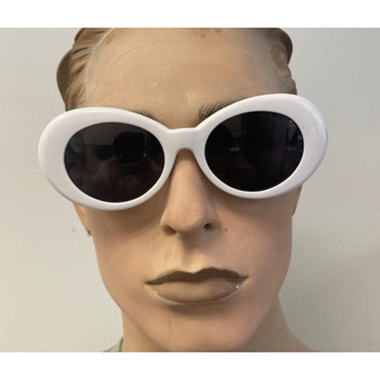 White Jackie O Sunglasses