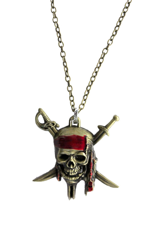 Pirate Skull Necklace