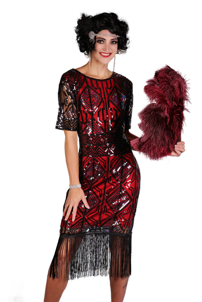 Art Deco Flapper Dress