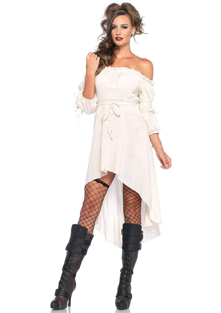 Gauze Peasant Dress