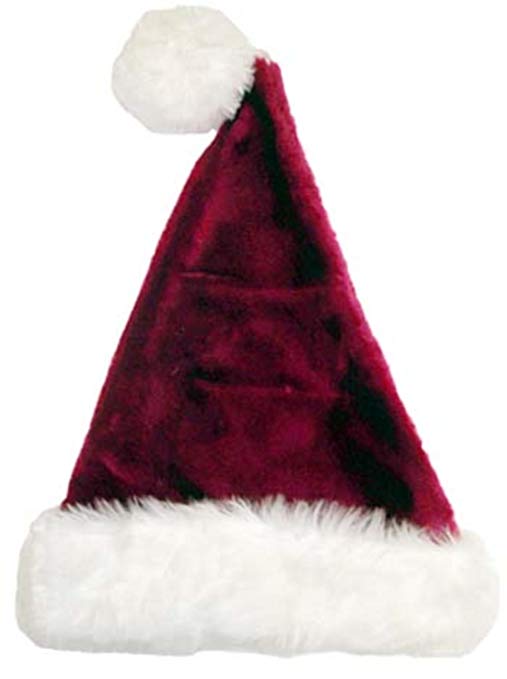 Deluxe Plush Santa Hat