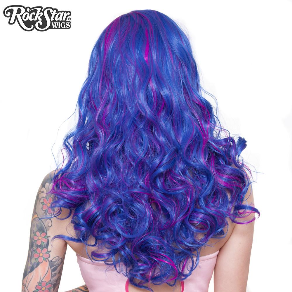 Peek-A-Boo Royal Blue W/ Magenta