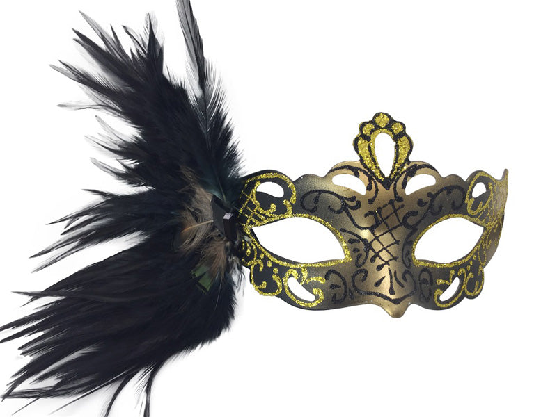 Venetian Feathered Mask