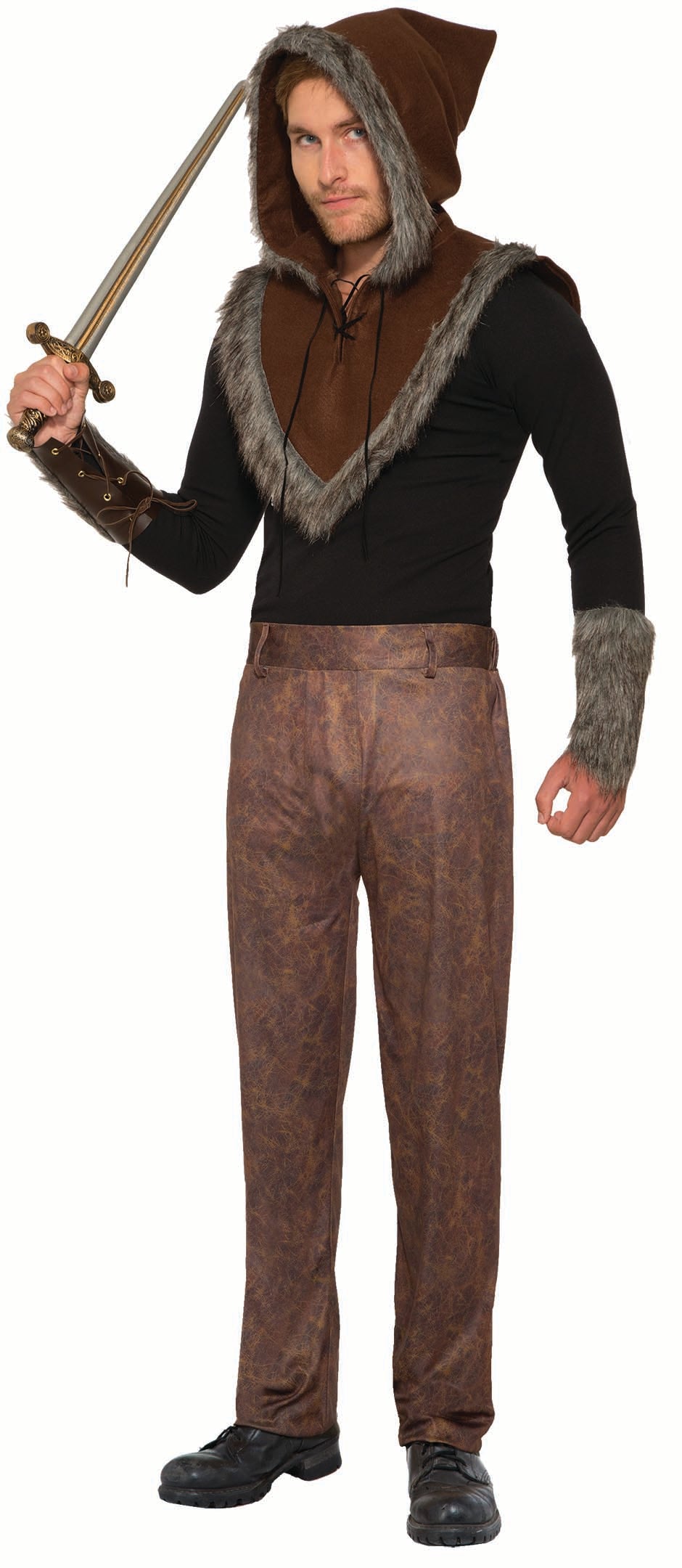 Viking Faux Leather Pants