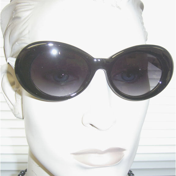 Black Jackie O Sunglasses