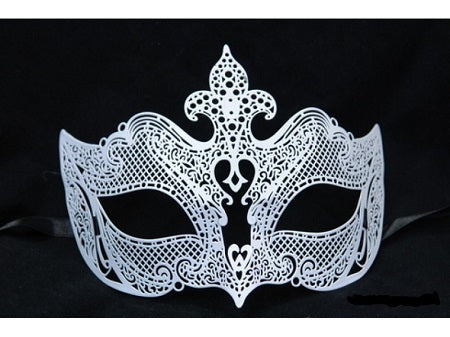 Laser Cut Mask White