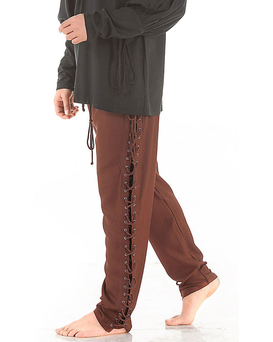 Lace-Up Pants