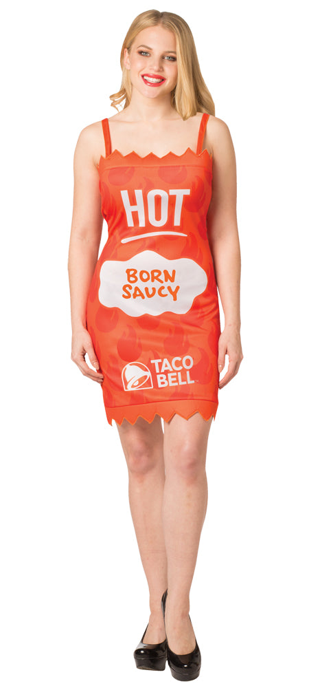 Taco Bell Hot Sauce Packet Dress