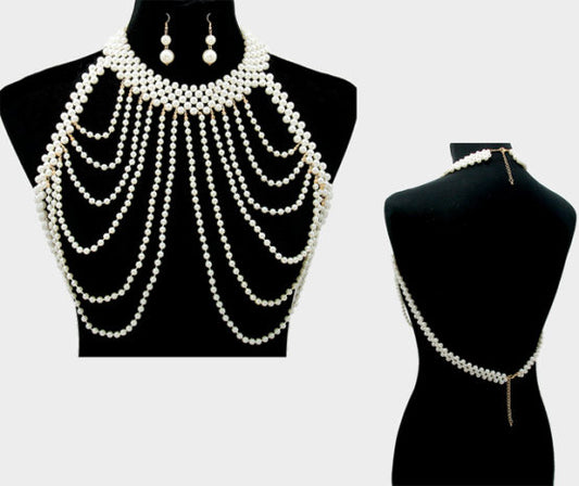 Pearl Chunky Bodychain