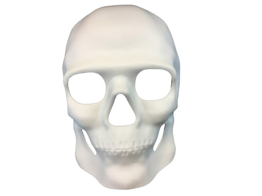 Plain White Skull Mask