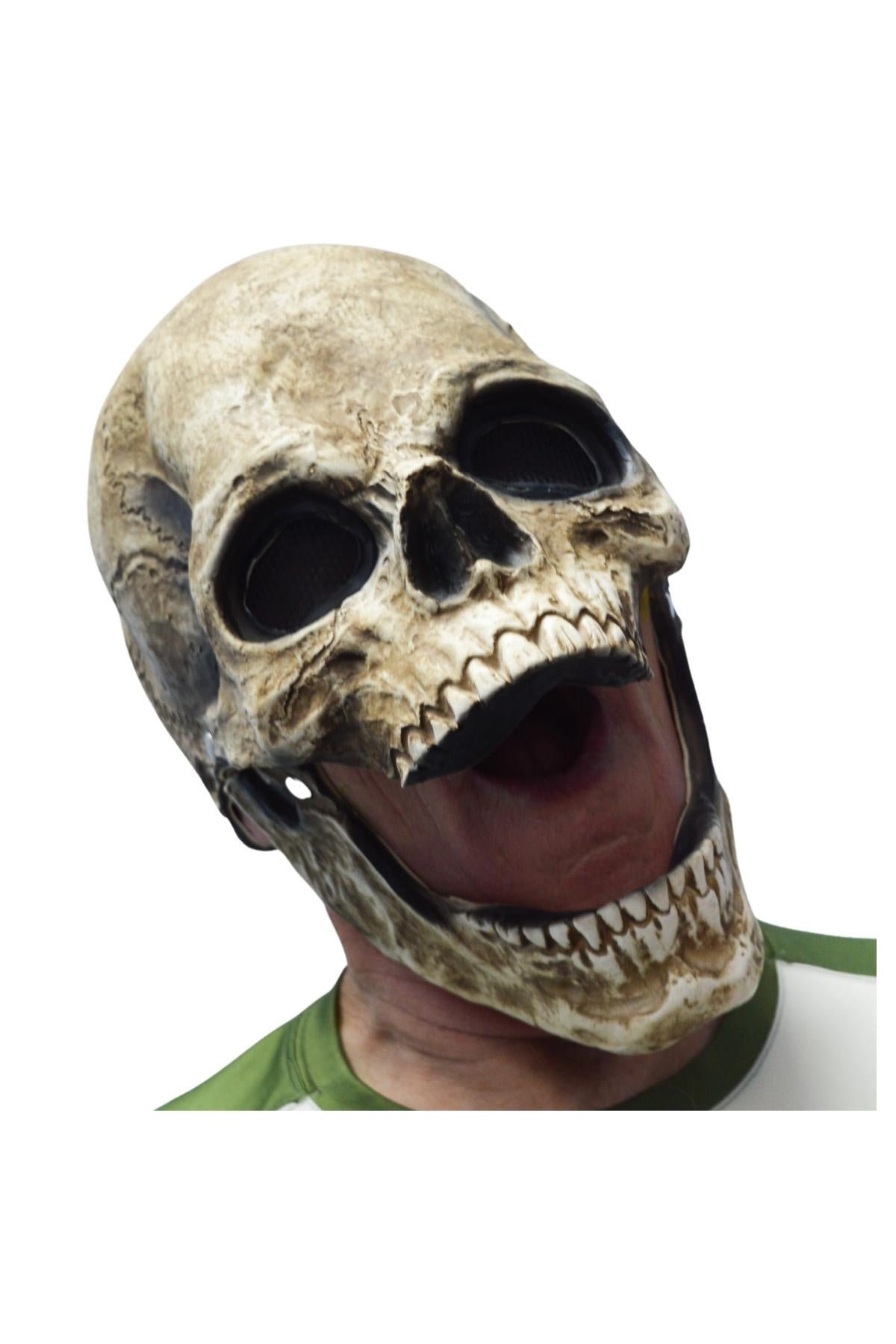 Moving Mouth Skull Mask