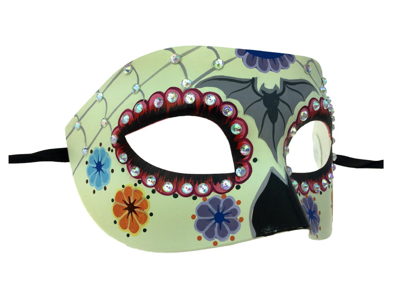 Day of the Dead Half Mask