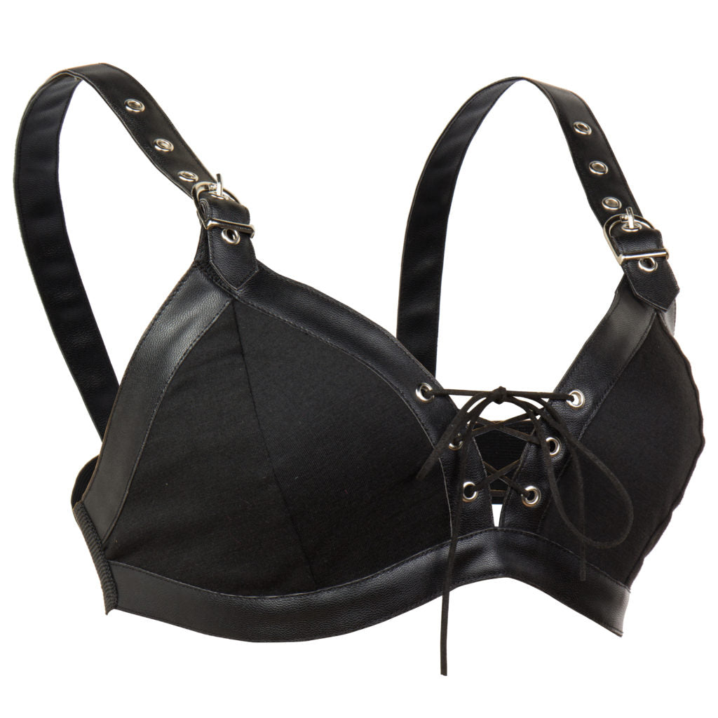 Black Grommet Bralette