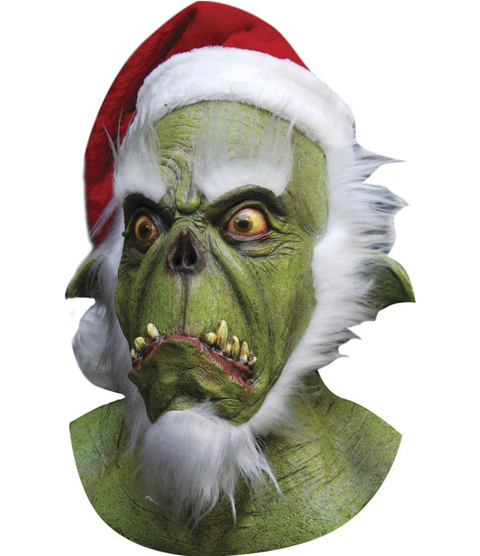 Green Santa Mask