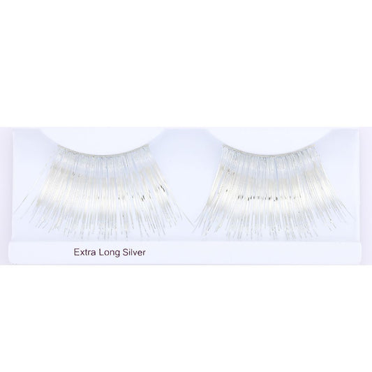 Eyelashes Silver Tinsel