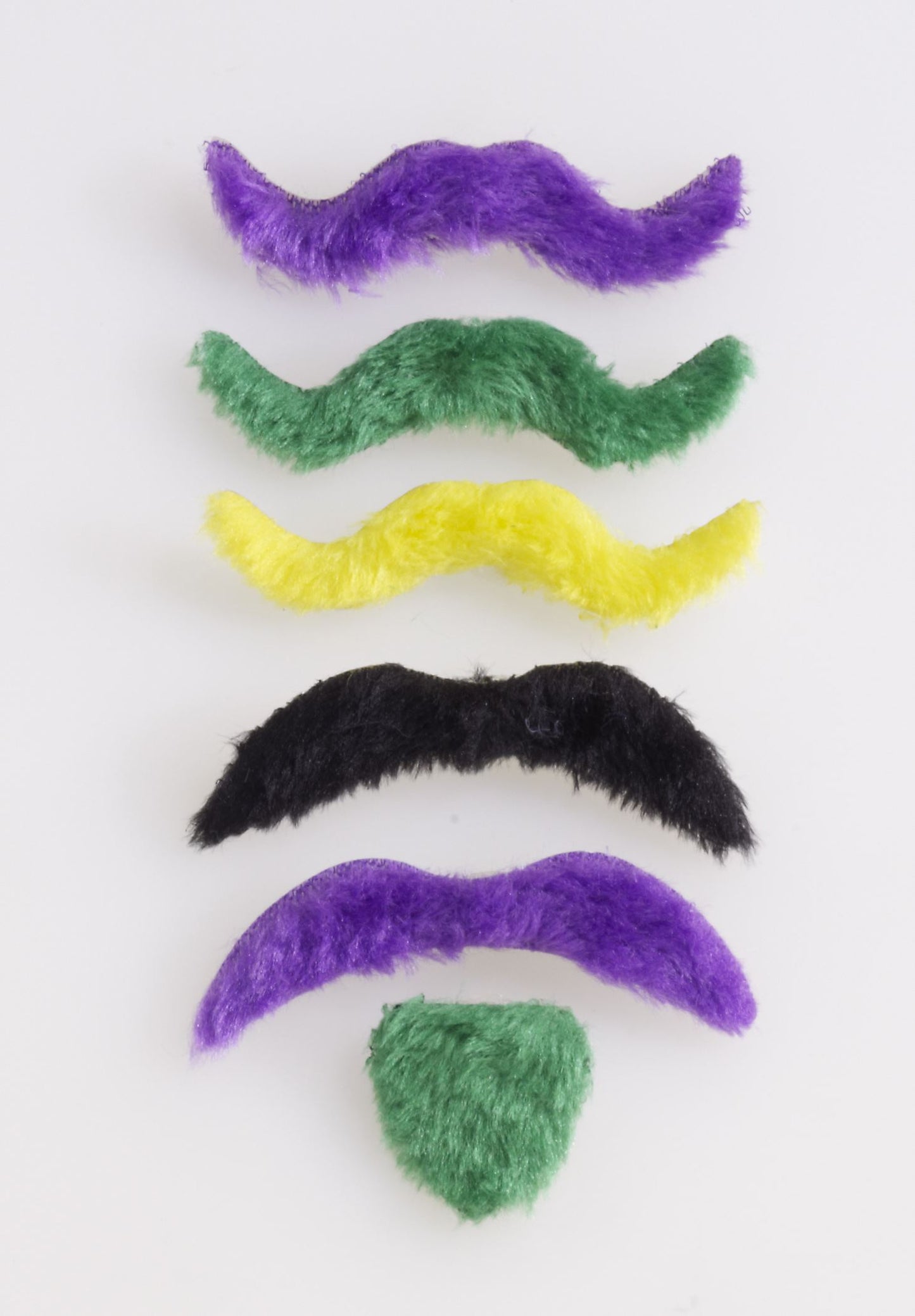 Mardi Gras Mustache Goatee Set