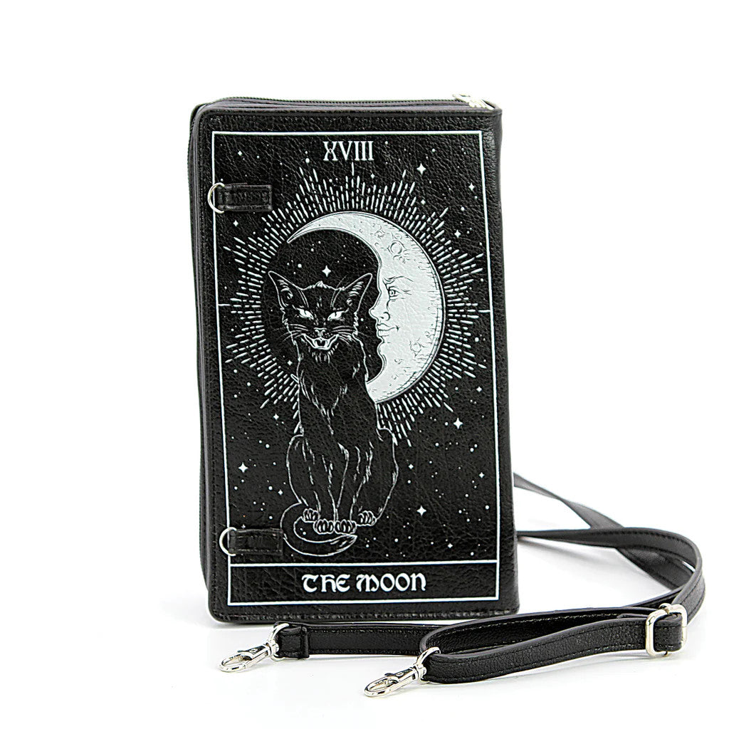 Tarot Card Book Clutch Bag In Vinyl