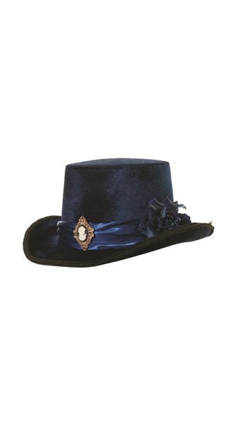 Blue Victorian Hat